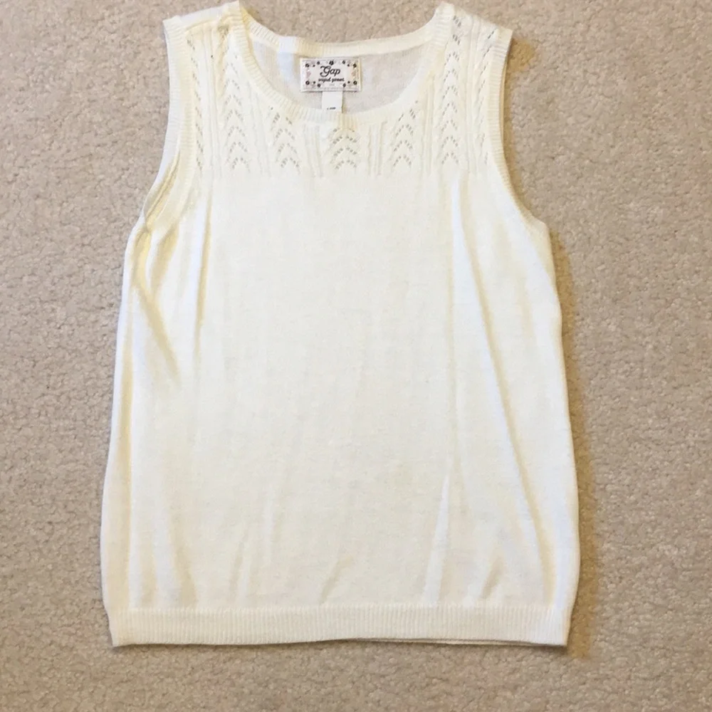 GAP sweater and sweater vest